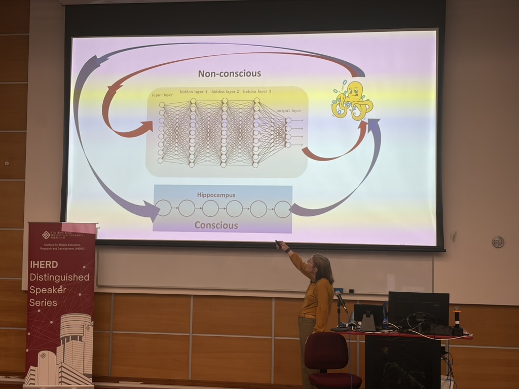 Brain chain analogy illustration
